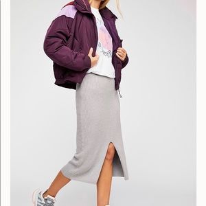 Free People Skyline Midi Skirt